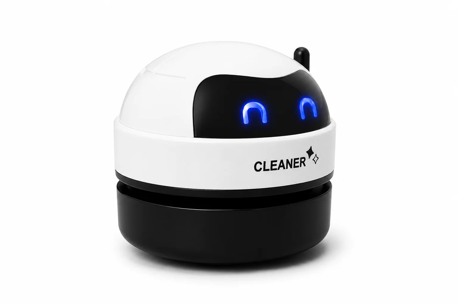 Cleaner v ruce při úklidu stolu